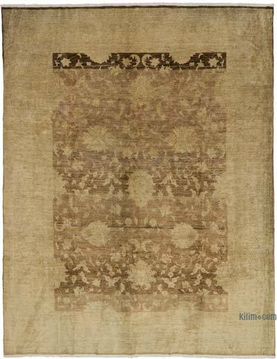 Vintage Hand-Knotted Oriental Rug - 8' 11" x 11' 6" (107" x 138")