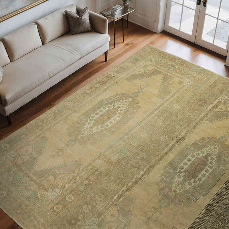 El Dokuma Vintage Hali - 300 cm x 350 cm - K0075423