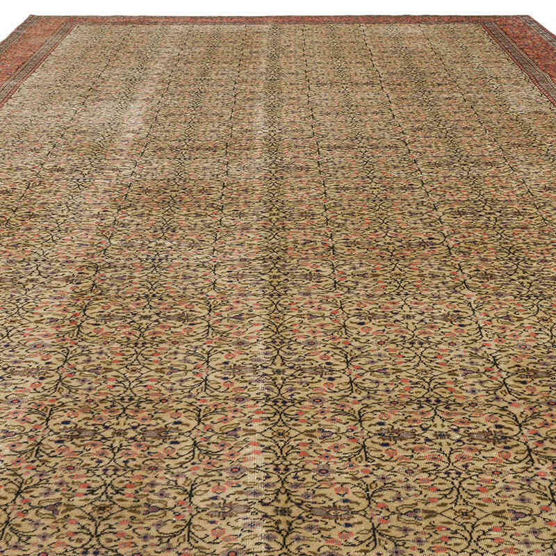 Alfombra Vintage Turca Anudada a Mano - 283 cm x 400 cm - K0075425