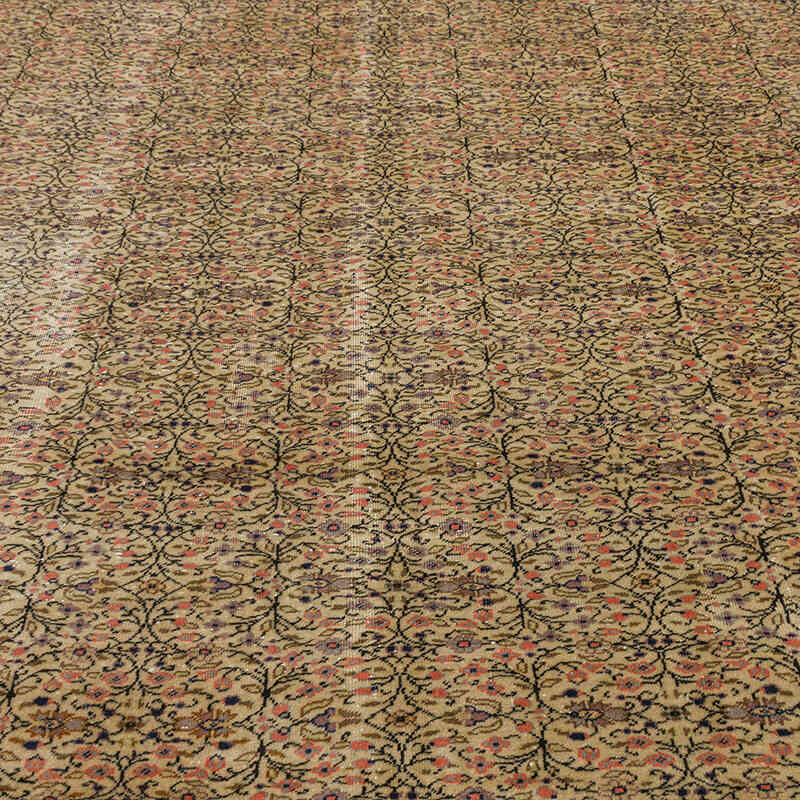 Alfombra Vintage Turca Anudada a Mano - 283 cm x 400 cm - K0075425