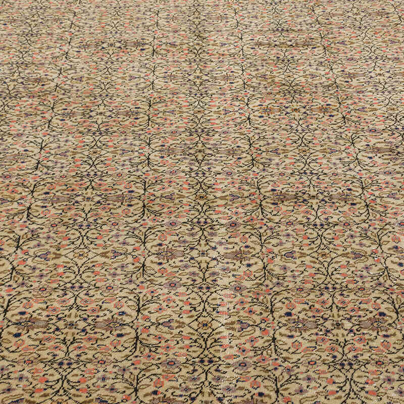 Alfombra Vintage Turca Anudada a Mano - 283 cm x 400 cm - K0075425