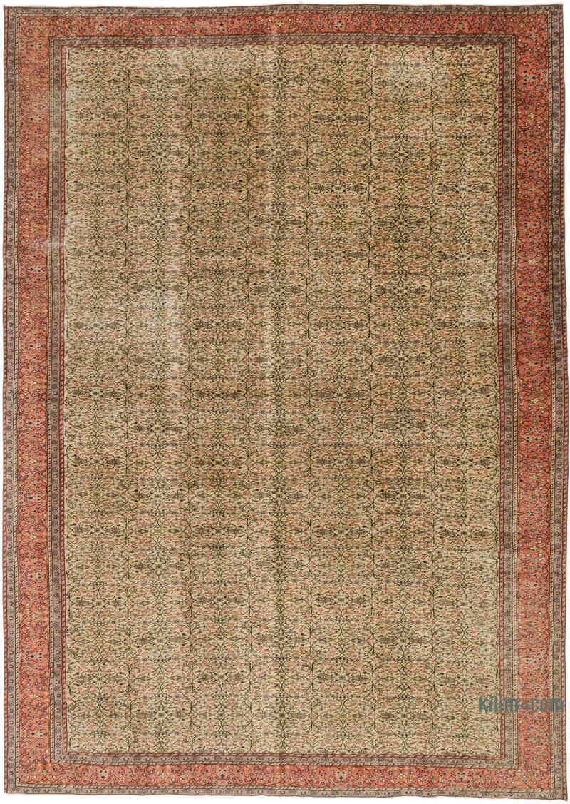 Alfombra Vintage Turca Anudada a Mano - 283 cm x 400 cm - K0075425