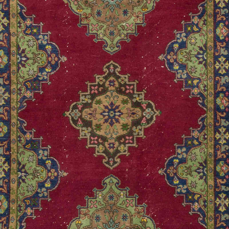 Vintage Turkish Hand-Knotted Rug - 9' 10" x 12' 10" (118" x 154") - K0075426