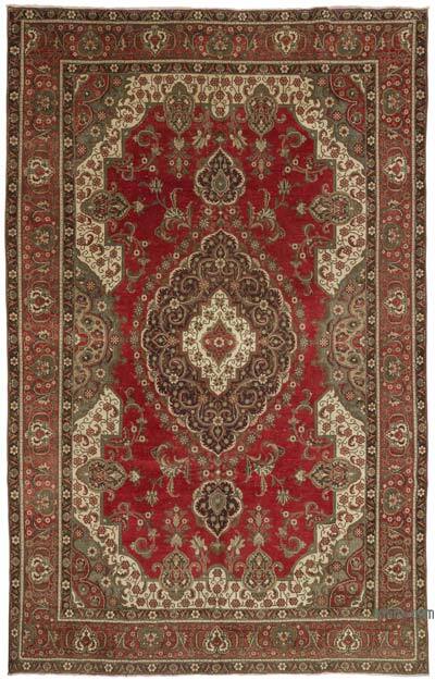 Vintage Hand-Knotted Oriental Rug - 9' 10" x 15' 6" (118" x 186")