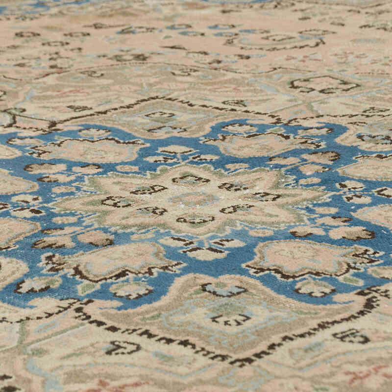 Vintage Hand-Knotted Oriental Rug - 9' 3" x 12' 6" (111" x 150") - K0075428