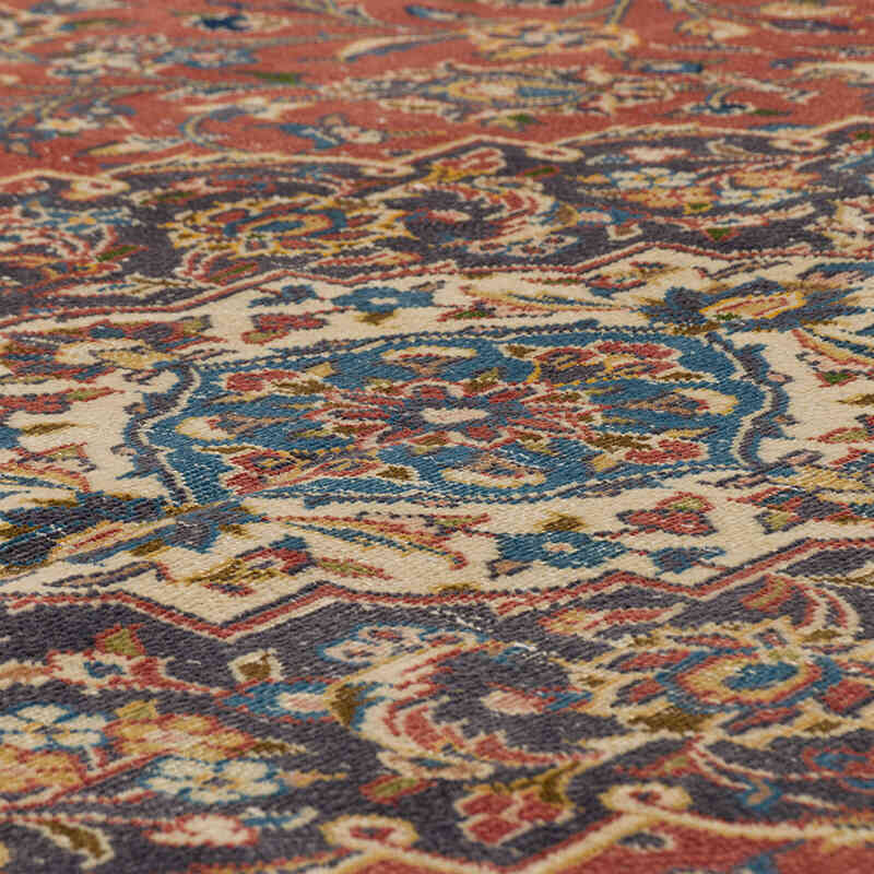 Vintage Hand-Knotted Oriental Rug - 9' 7" x 13' 9" (115" x 165") - K0075429