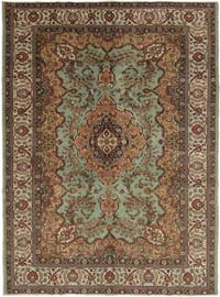 Alfombra Oriental Vintage Anudada a Mano - 260 cm x 352 cm
