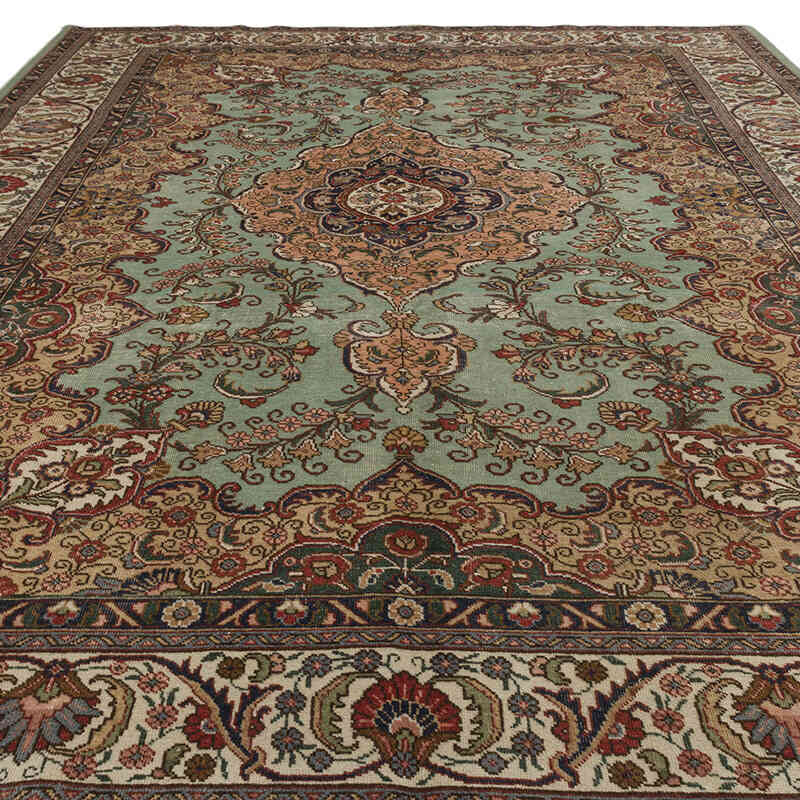 Alfombra Oriental Vintage Anudada a Mano - 260 cm x 352 cm - K0075430