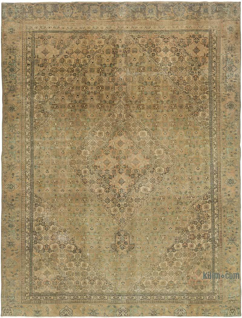 Vintage Hand-Knotted Oriental Rug - 9' 2" x 12'  (110" x 144") - K0075432