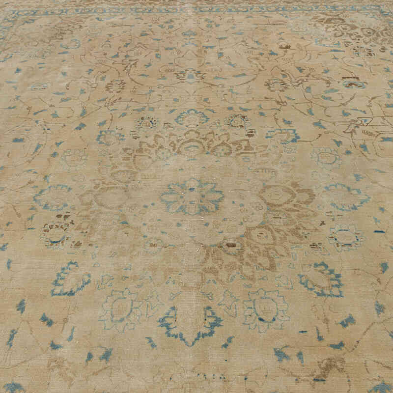 Vintage Hand-Knotted Oriental Rug - 9' 11" x 12' 2" (119" x 146") - K0075437