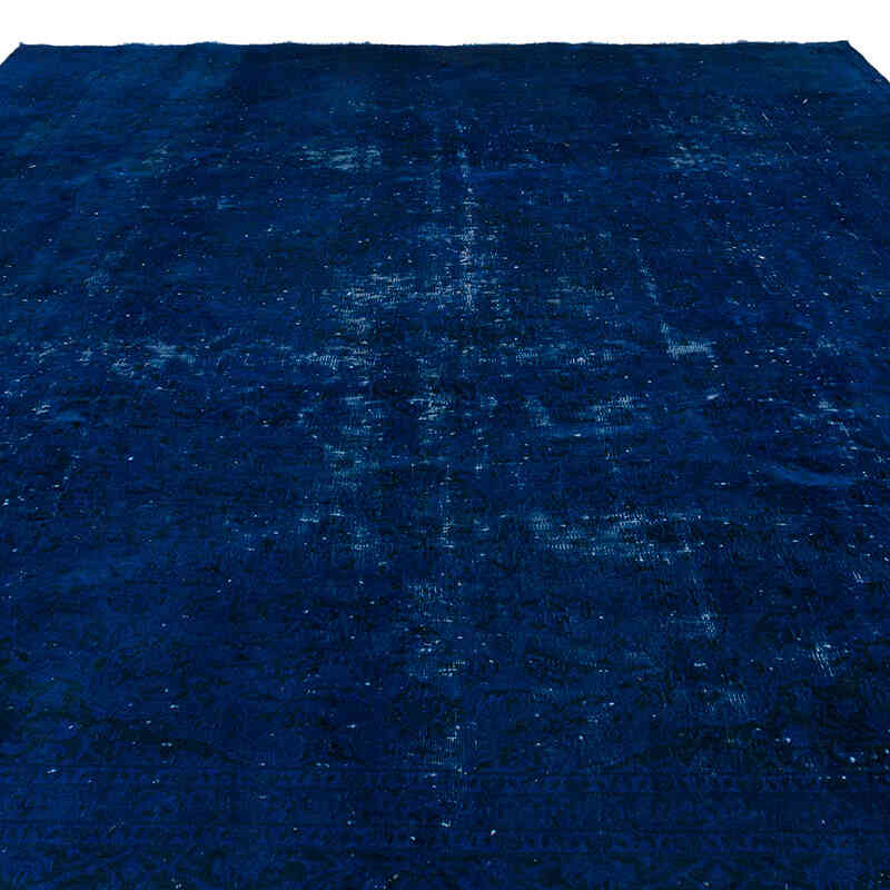 Over-dyed Vintage Hand-Knotted Oriental Rug - 9' 10" x 12' 10" (118" x 154") - K0075438