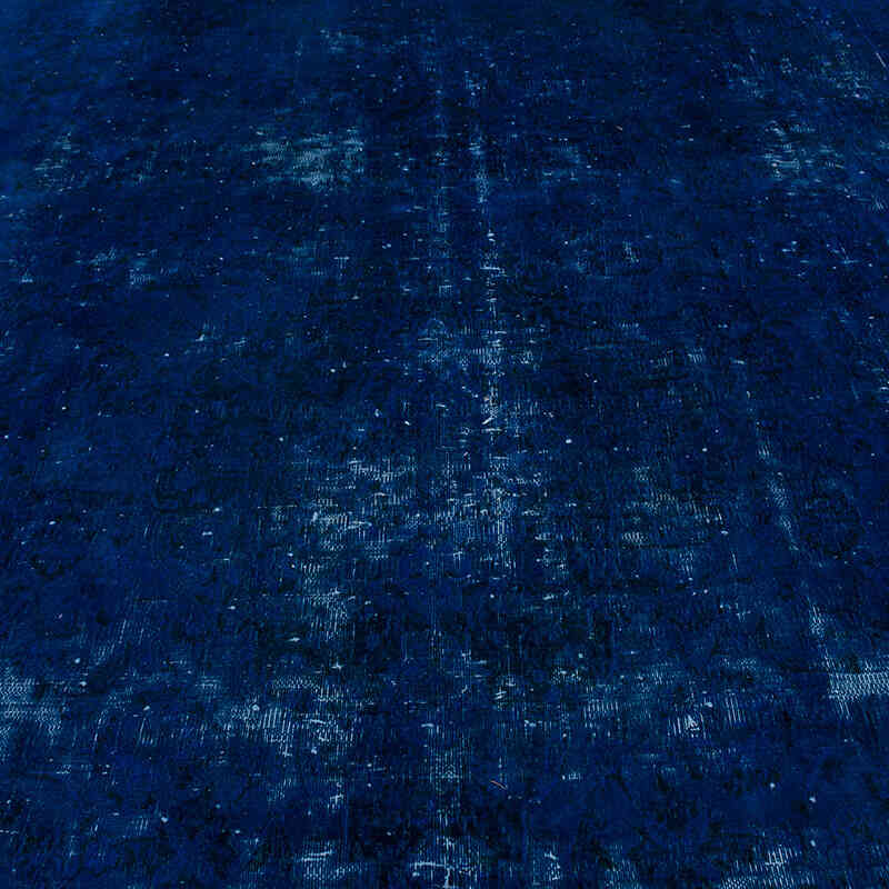 Over-dyed Vintage Hand-Knotted Oriental Rug - 9' 10" x 12' 10" (118" x 154") - K0075438