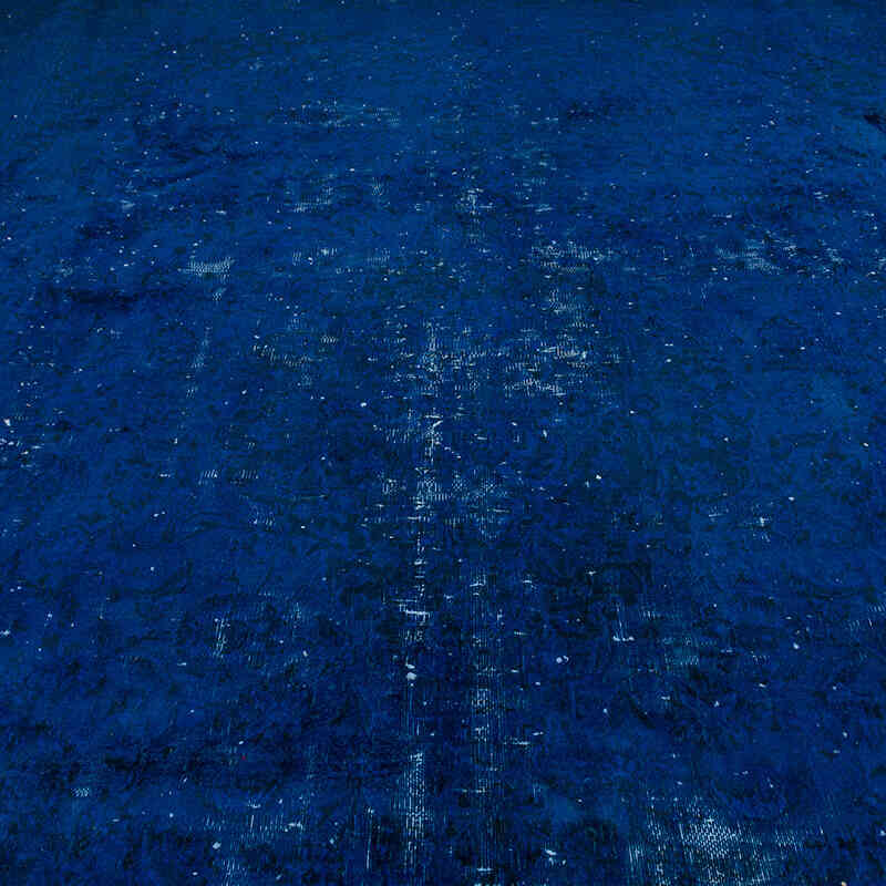 Over-dyed Vintage Hand-Knotted Oriental Rug - 9' 10" x 12' 10" (118" x 154") - K0075438