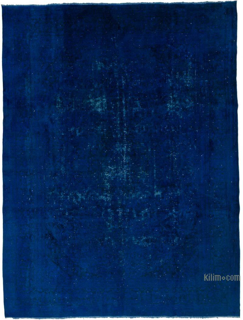 Over-dyed Vintage Hand-Knotted Oriental Rug - 9' 10" x 12' 10" (118" x 154") - K0075438