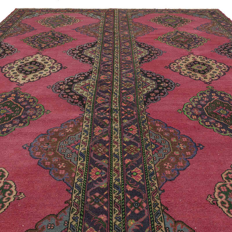 Alfombra Vintage Turca Anudada a Mano - 287 cm x 425 cm - K0075442