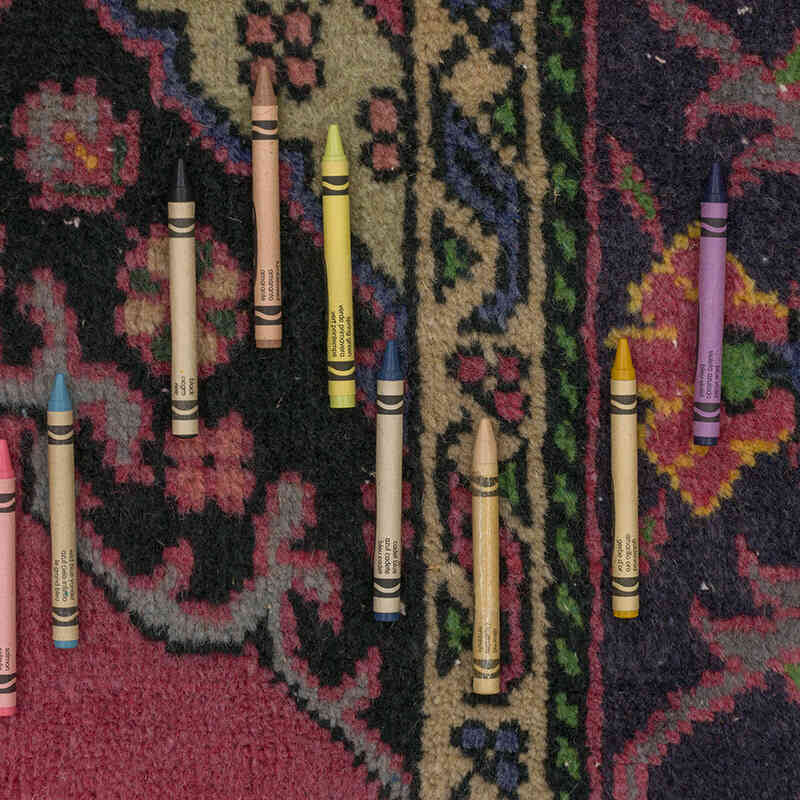 Alfombra Vintage Turca Anudada a Mano - 287 cm x 425 cm - K0075442