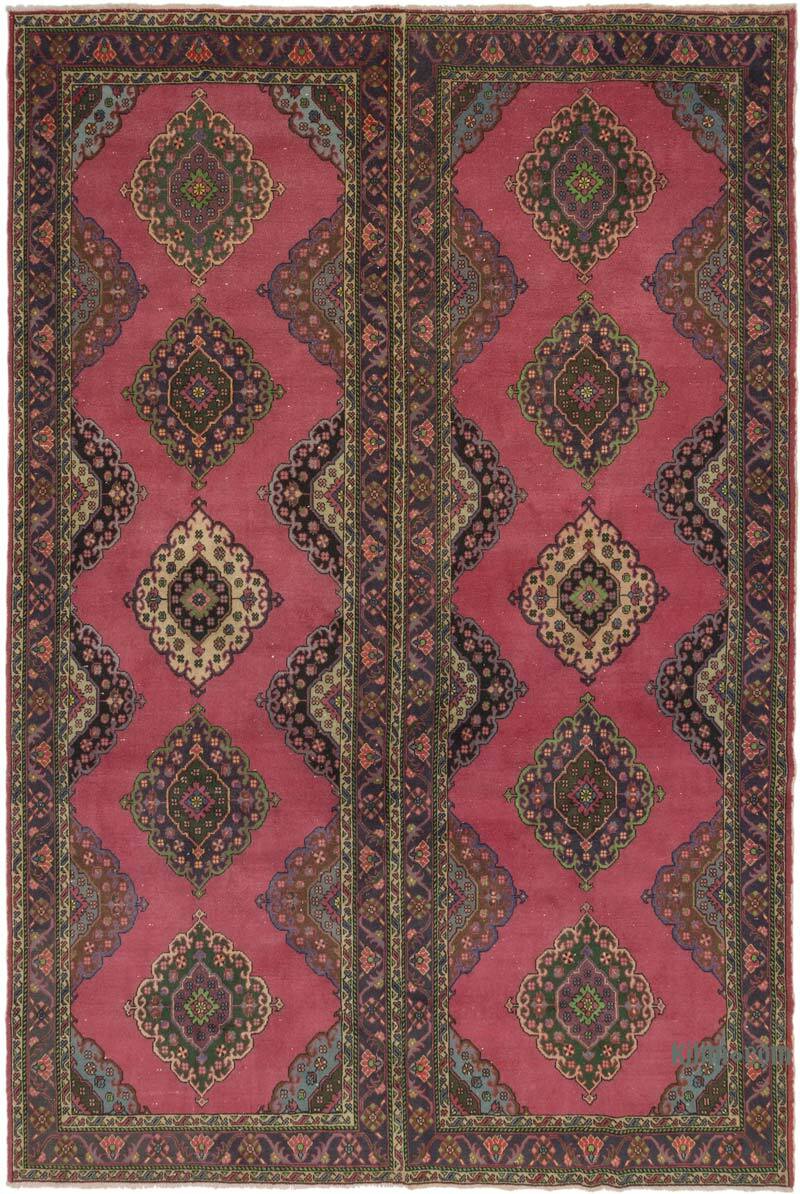 Alfombra Vintage Turca Anudada a Mano - 287 cm x 425 cm - K0075442