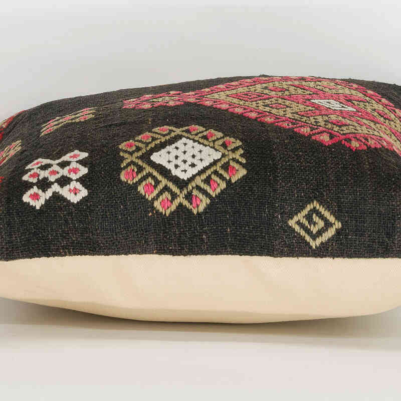 Kilim Pillow Cover - 1' 4" x 1' 4" (16" x 16") - K0075444