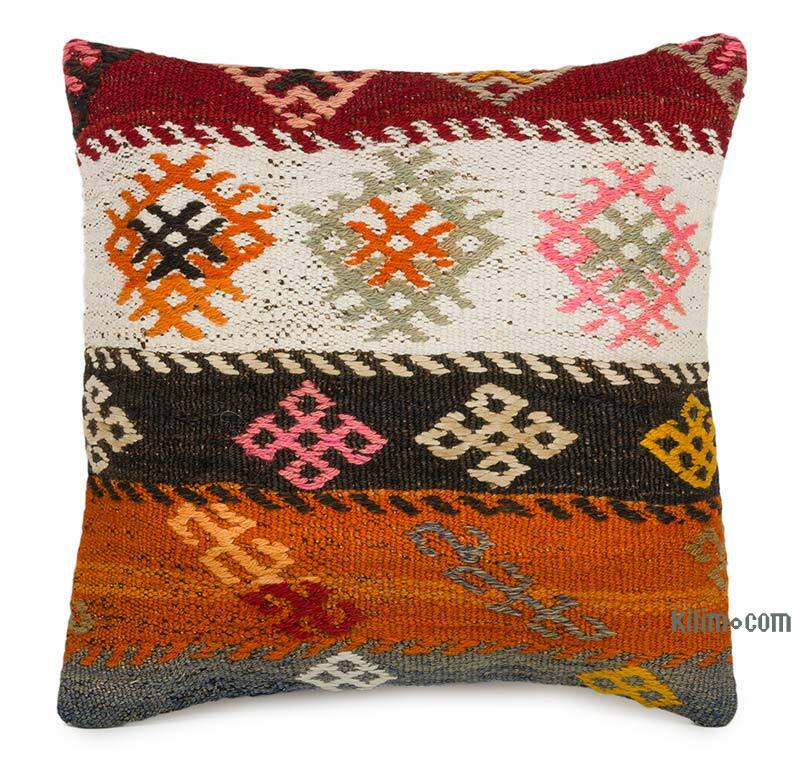 Kilim Yastık Kılıfı - 40 cm x 40 cm - K0075450