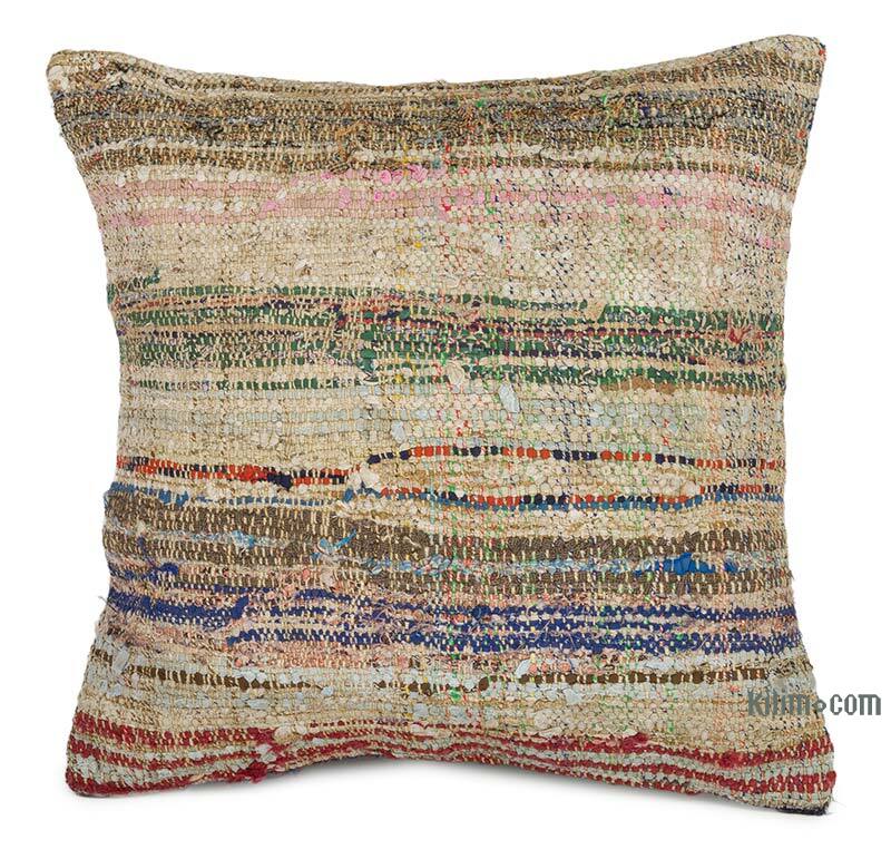 Kilim Pillow Cover - 1' 8" x 1' 8" (20" x 20") - K0075459