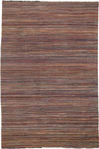 New Hand-Woven Kilim Rug - 5' 11" x 8' 10" (71" x 106")