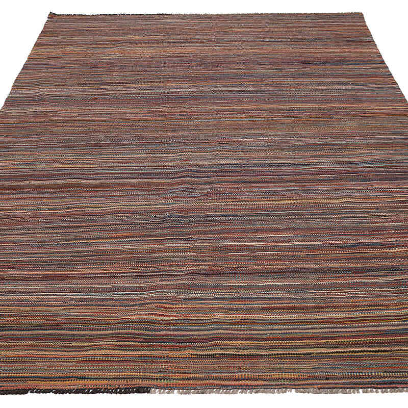 New Hand-Woven Kilim Rug - 5' 11" x 8' 10" (71" x 106") - K0075484