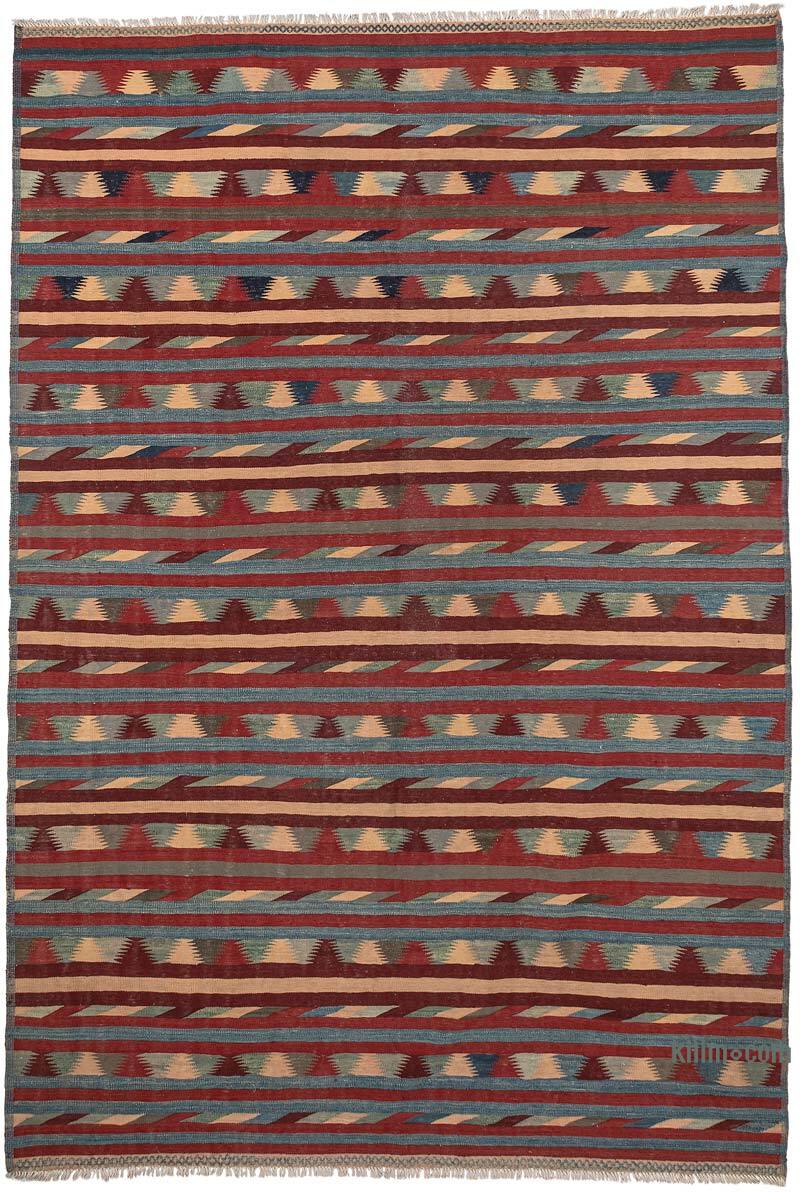 Yeni Kök Boya El Dokuma Kilim - 204 cm x 305 cm - K0075485