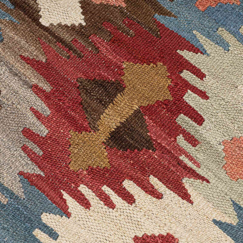 Yeni Kök Boya El Dokuma Kilim - 152 cm x 199 cm - K0075489