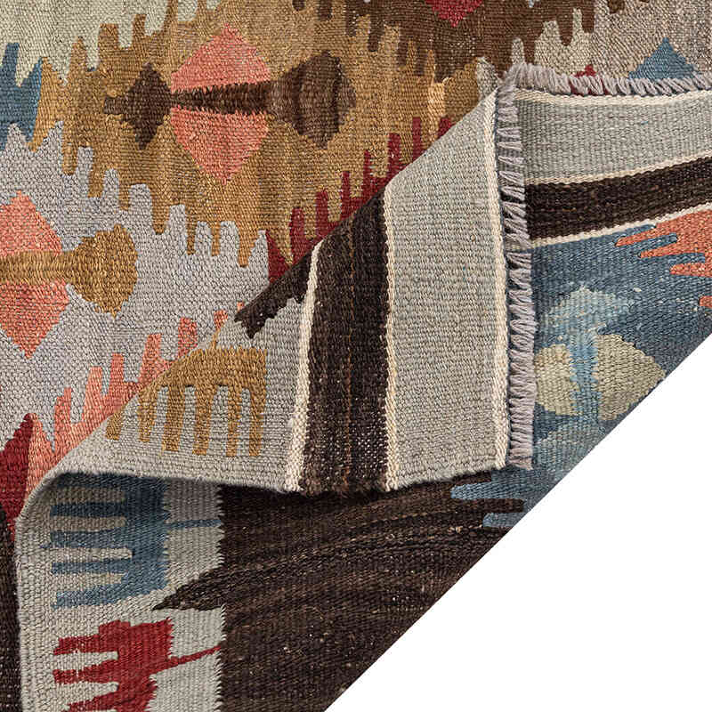 Yeni Kök Boya El Dokuma Kilim - 152 cm x 199 cm - K0075489