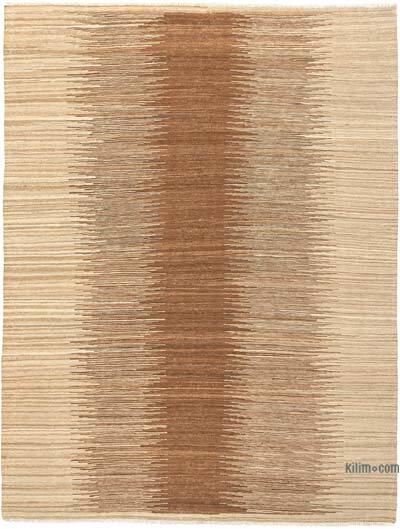 New Hand-Woven Kilim Rug - 4' 11" x 6' 5" (59" x 77")