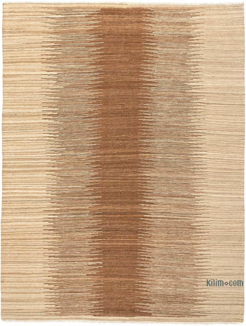 New Hand-Woven Kilim Rug - 4' 11" x 6' 5" (59" x 77") - K0075490