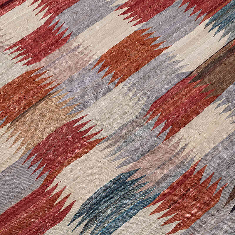 New Hand-Woven Kilim Rug - 4' 9" x 6' 6" (57" x 78") - K0075492