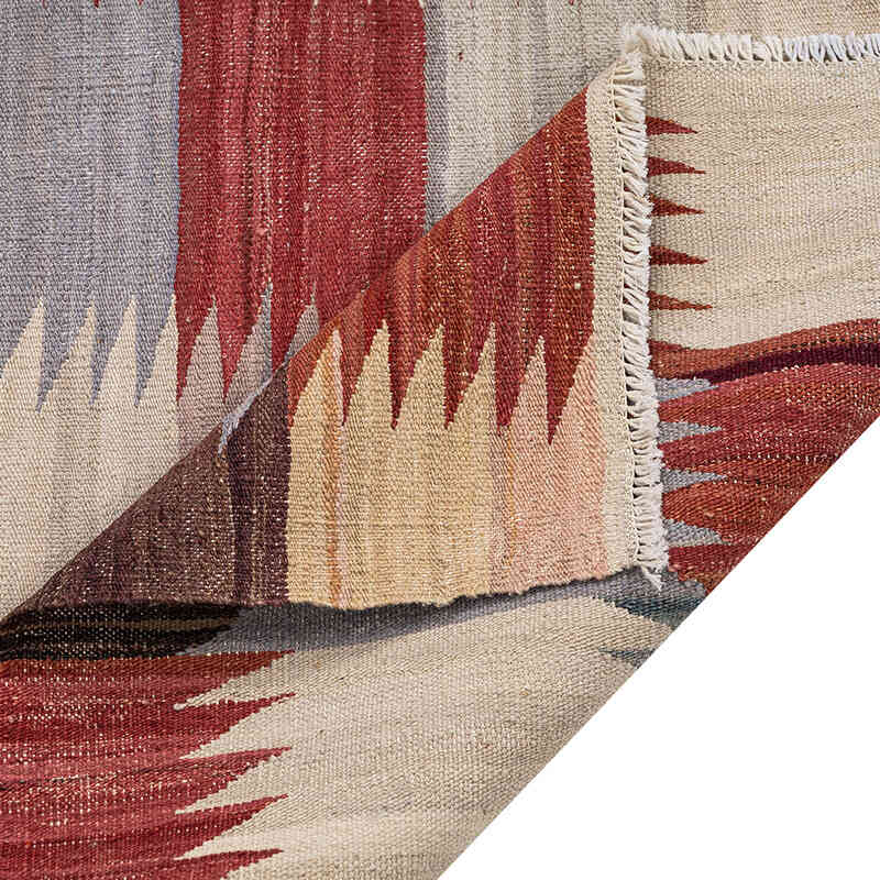 New Hand-Woven Kilim Rug - 4' 9" x 6' 6" (57" x 78") - K0075492