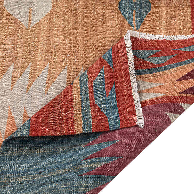New Hand-Woven Kilim Rug - 5' 1" x 6' 8" (61" x 80") - K0075494