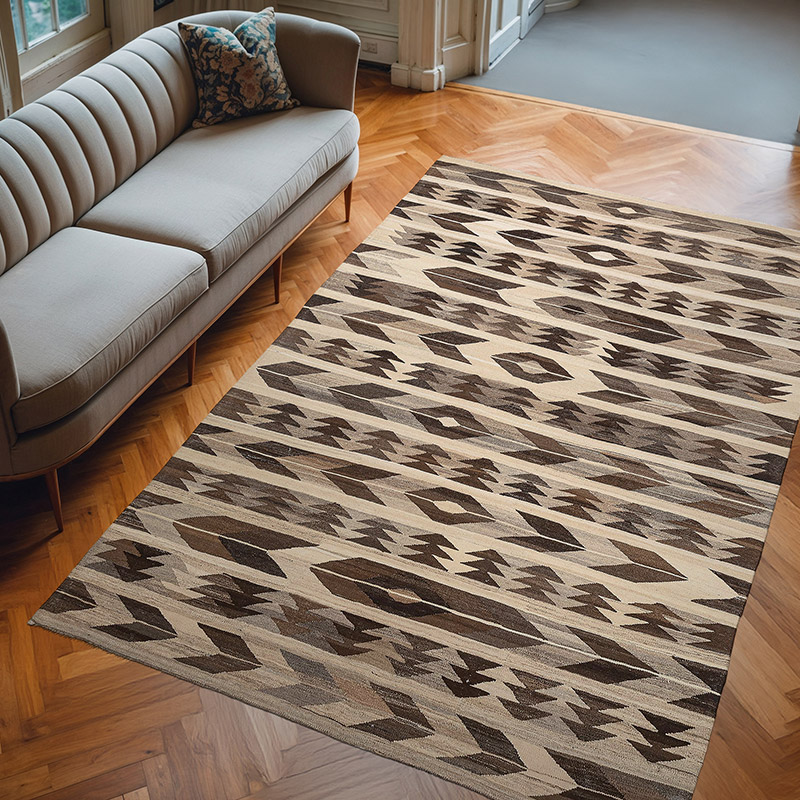 Nueva Alfombra Kilim - 194 cm x 292 cm - K0075497