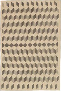 New Handwoven Turkish Kilim Rug - 6' 9" x 10'  (81" x 120")