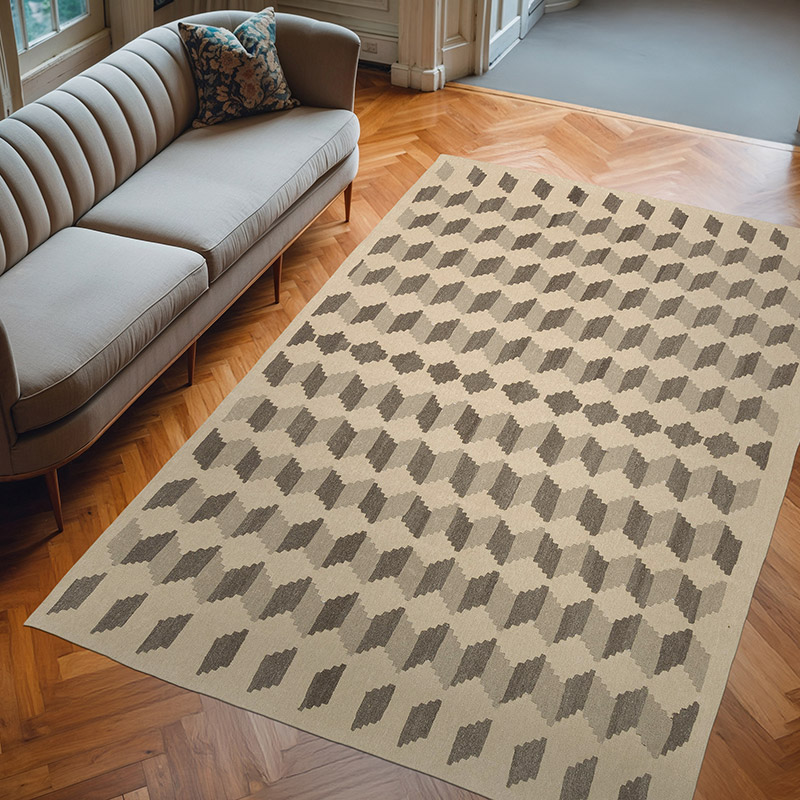 Nueva Alfombra Turca Kilim - 205 cm x 306 cm - K0075520