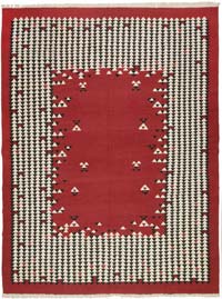 New Handwoven Turkish Kilim Rug - 10' 1" x 13' 2" (121" x 158")