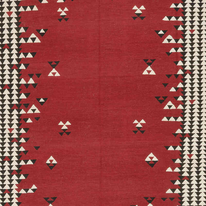 New Handwoven Turkish Kilim Rug - 10' 1" x 13' 2" (121" x 158") - K0075524
