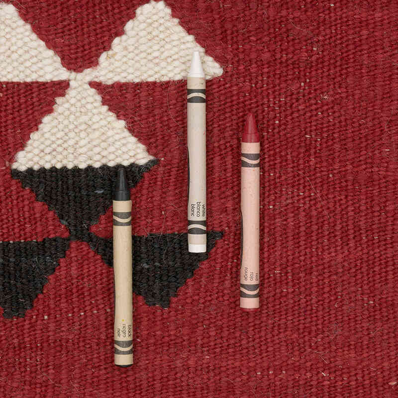New Handwoven Turkish Kilim Rug - 10' 1" x 13' 2" (121" x 158") - K0075524