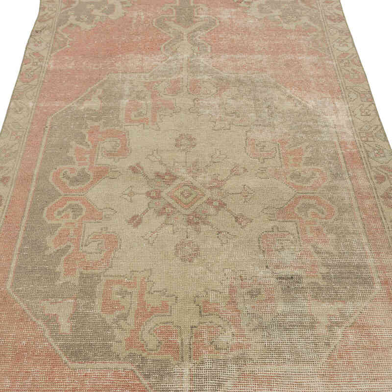 Vintage Turkish Hand-Knotted Rug - 4' 2" x 8' 1" (50" x 97") - K0075530