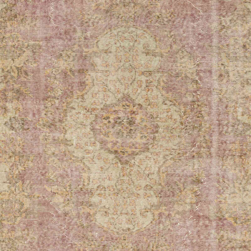 Vintage Turkish Hand-Knotted Rug - 6' 9" x 9' 10" (81" x 118") - K0075535