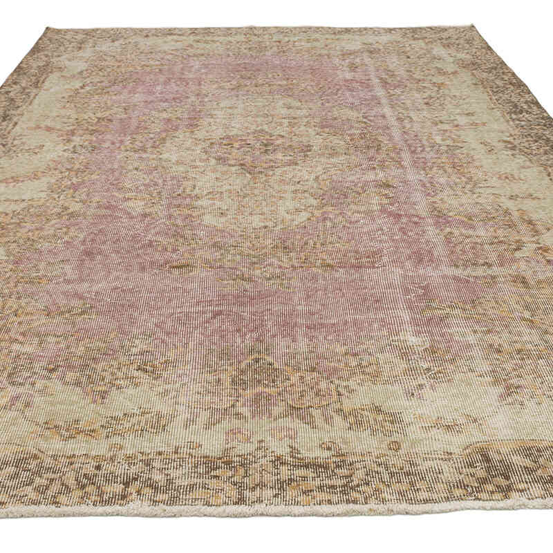 Vintage Turkish Hand-Knotted Rug - 6' 9" x 9' 10" (81" x 118") - K0075535