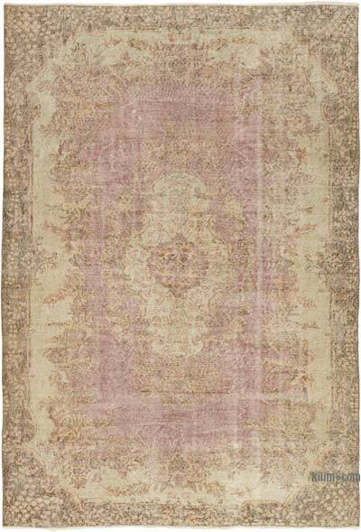 Alfombra Vintage Turca Anudada a Mano - 205 cm x 300 cm