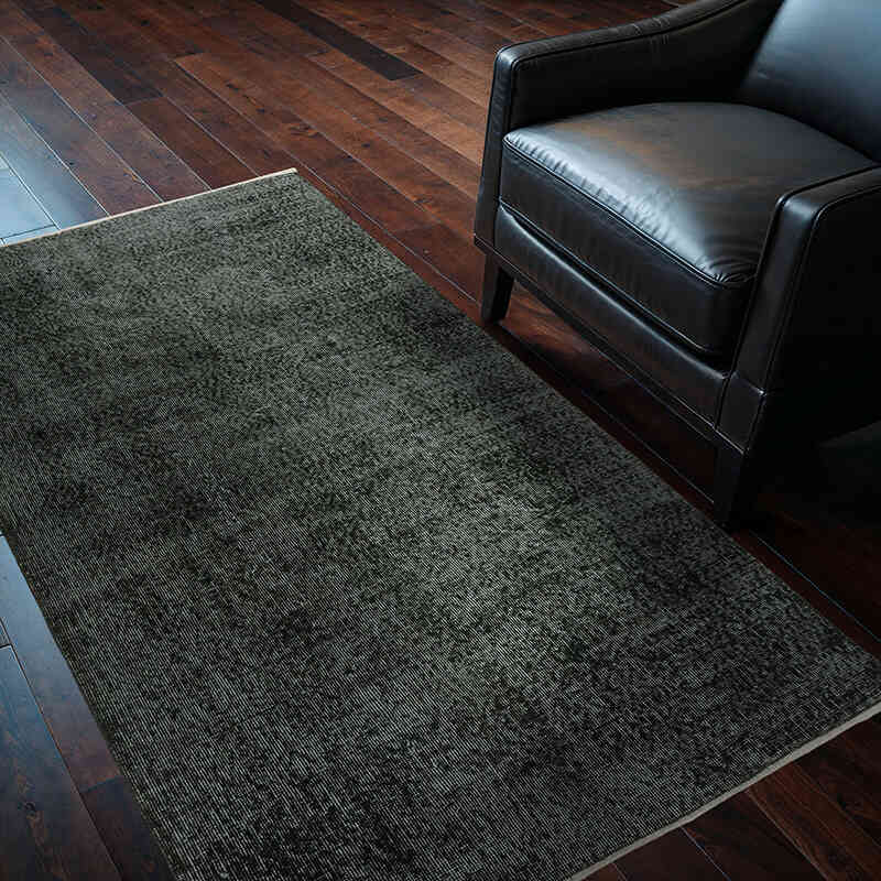Boyali El Dokuma Vintage Hali - 106 cm x 185 cm - K0075536