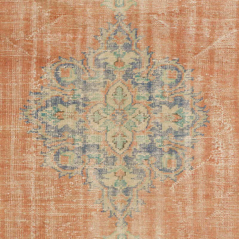Alfombra Vintage Turca Anudada a Mano - 187 cm x 274 cm - K0075539