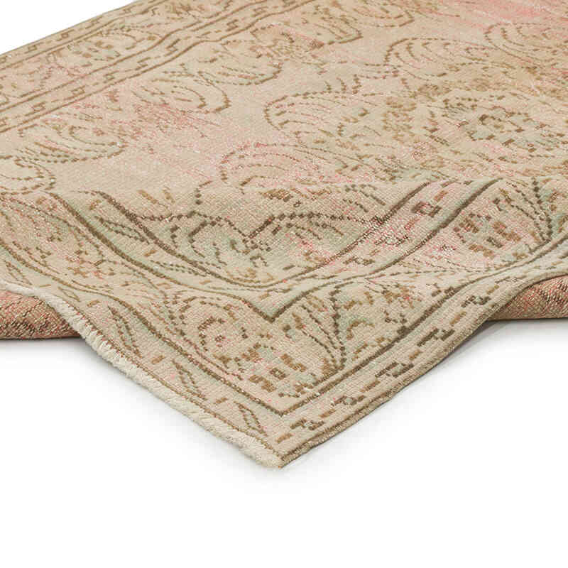 Alfombra Vintage Turca Anudada a Mano - 153 cm x 236 cm - K0075540