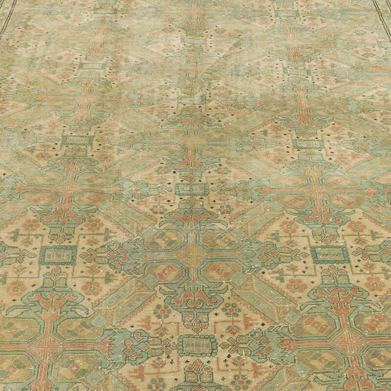 Alfombra Vintage Turca Anudada a Mano - 187 cm x 245 cm - K0075541