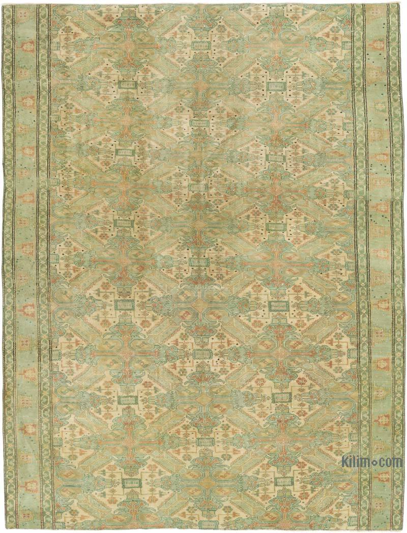 Alfombra Vintage Turca Anudada a Mano - 187 cm x 245 cm - K0075541