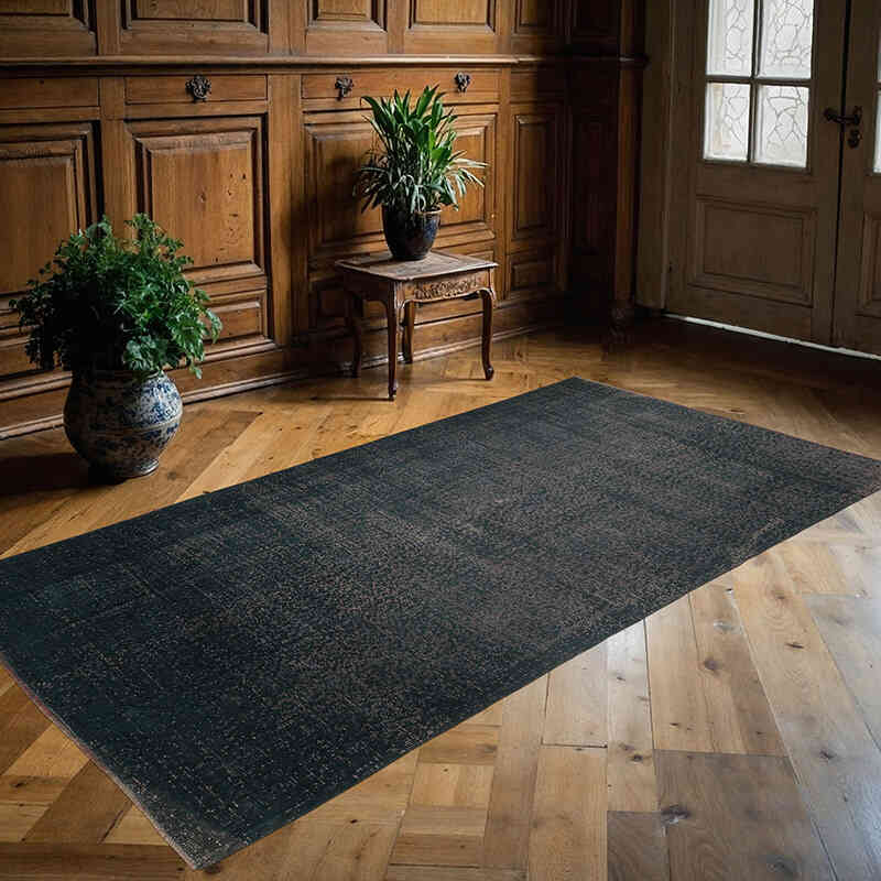 Boyali El Dokuma Vintage Hali - 128 cm x 245 cm - K0075548